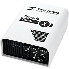 Two Notes AUDIO ENGINEERING Torpedo Captor X Reactive Load, Attenuator, IR Loader White 8 Ohm