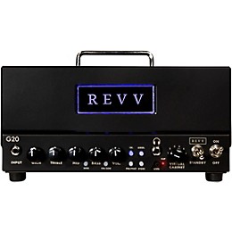 Open Box Revv Amplification G20 20W Tube Guitar Amp Head Level 1 Black
