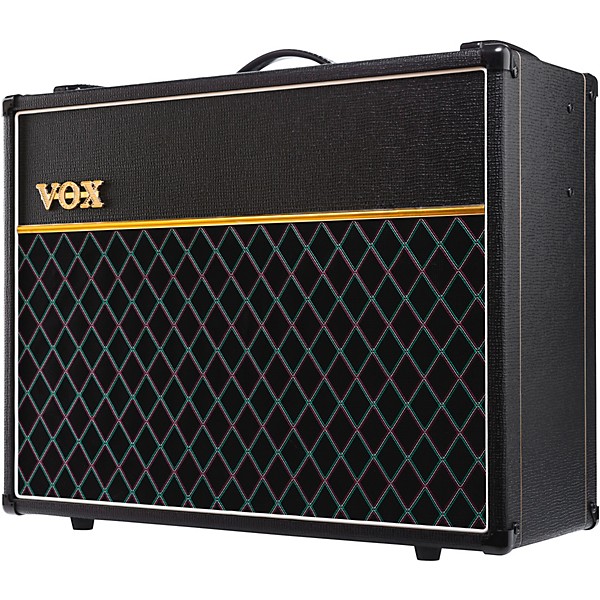 VOX Limited-Edition AC30 30W 2x12 Tube Guitar Combo Amp with Creamback Speakers and JJ Tubes Black