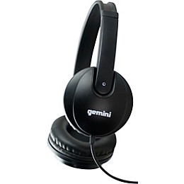 Gemini DJX-200 Professional DJ Headphones Black