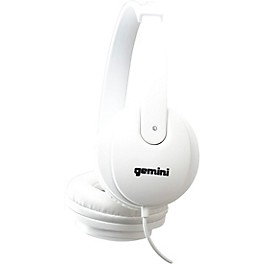 Open Box Gemini DJX-200 Professional DJ Headphones Level 1 White