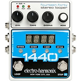 Electro-Harmonix 1440 Stereo Looper Pedal White