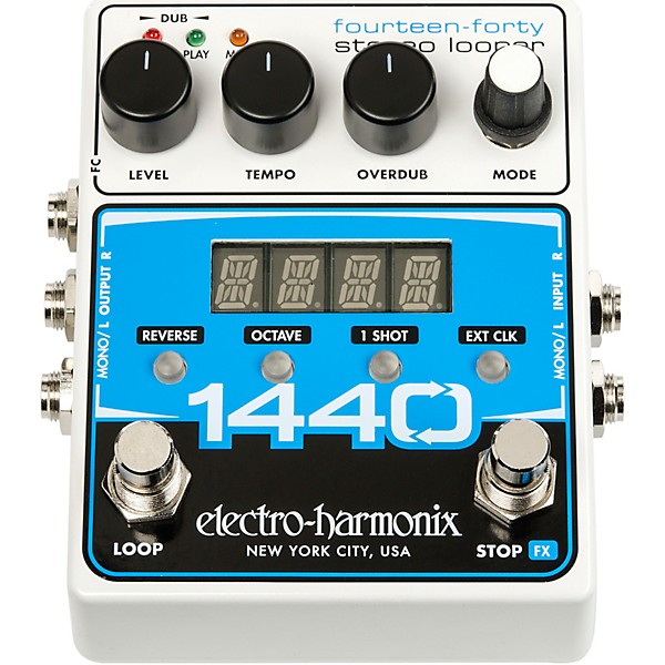 Electro-Harmonix 1440 Stereo Looper Pedal White
