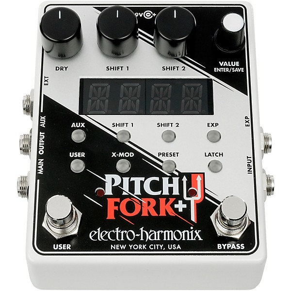 Electro-Harmonix Pitch Fork+ Polyphonic Pitch-Shifter Effects
