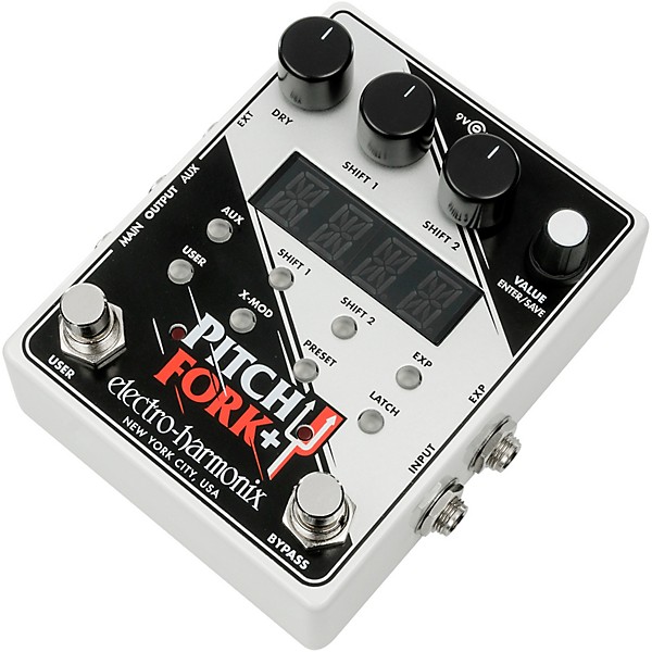 Electro-Harmonix Pitch Fork+ Polyphonic Pitch-Shifter Effects 