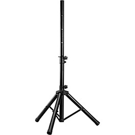 Proline SPS301 Lightweight Adjustable Speaker Stand With Carrying Bag Black