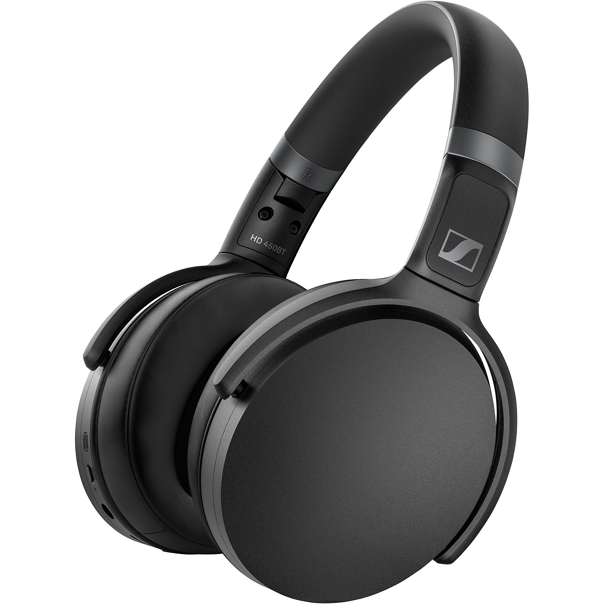 SENNHEISER ゼンハイザー HD 450BT BLACK Sennheiser HD 450BT Wireless Headphones Black | Guitar Center