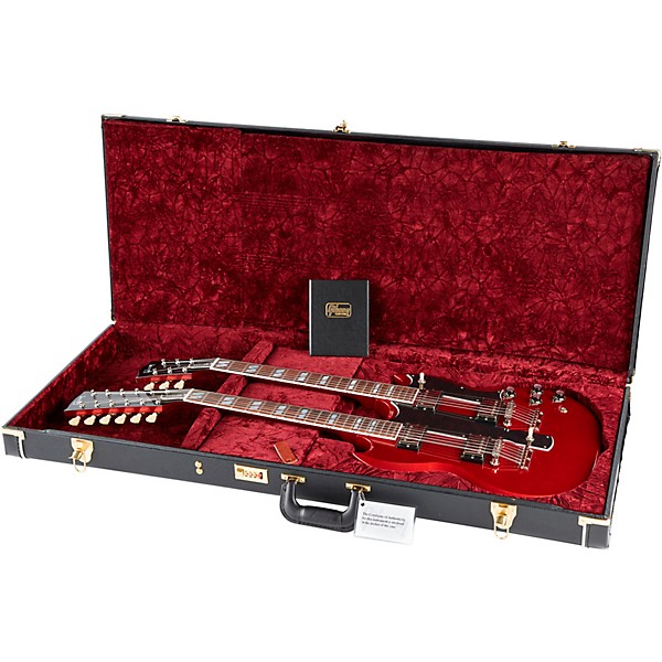 Gibson Custom EDS-1275 Doubleneck Electric Guitar Red Sparkle