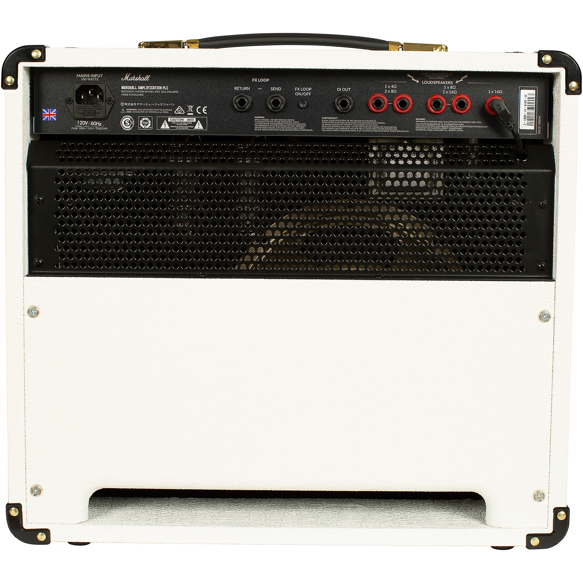 Marshall Studio Classic 20W 1x10 Tube Guitar Combo Amp White