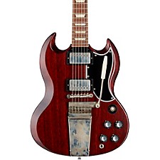 Hard Aged ‘65 SG replica Vibrola-unit Platinum Gibson Custom Murphy Lab 1964 SG Standard Reissue