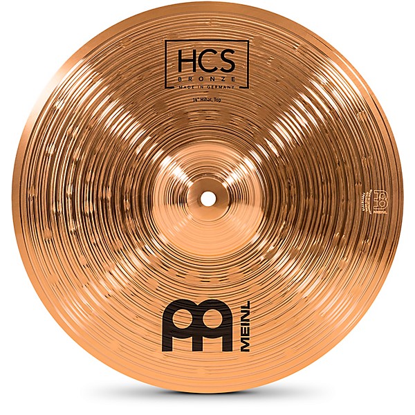 Open Box MEINL HCS Bronze Hi-Hat Cymbals Level 1 14 in.