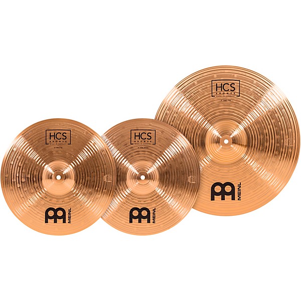 MEINL HCS Bronze Basic Cymbal Set 14/18 in.