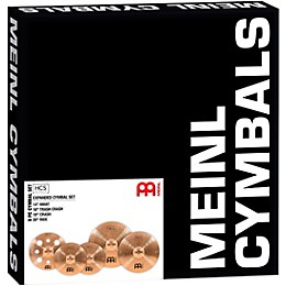 Open Box MEINL HCS Bronze Expanded Cymbal Set Level 1 14, 16, 18 and 20 in.