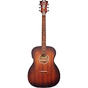 D'angelico Premier Series Tammany Ls Orchestra Acoustic-Electric Guitar Aged Mahogany for sale
