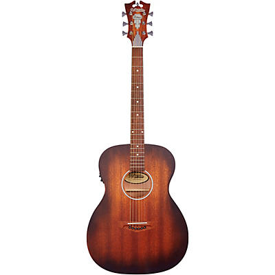 D'angelico Premier Series Tammany Ls Orchestra Acoustic-Electric Guitar Aged Mahogany for sale