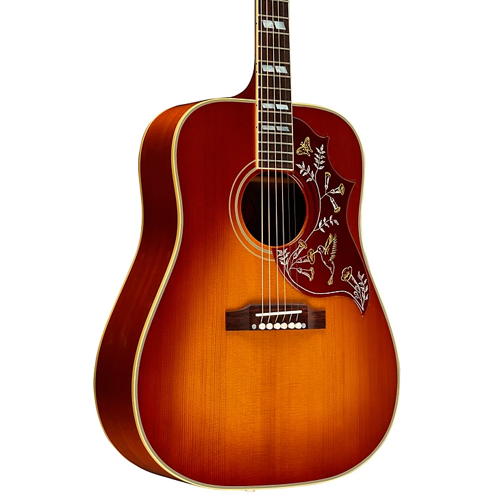 Platinum Gibson Custom 1960 Hummingbird With Fixed Bridge Acoustic
