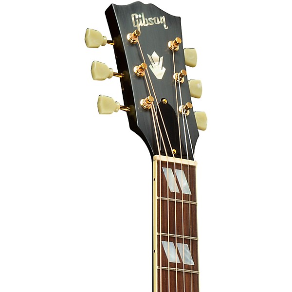 Open Box Gibson Custom 1952 J-185 Acoustic Guitar Level 1 Vintage Sunburst