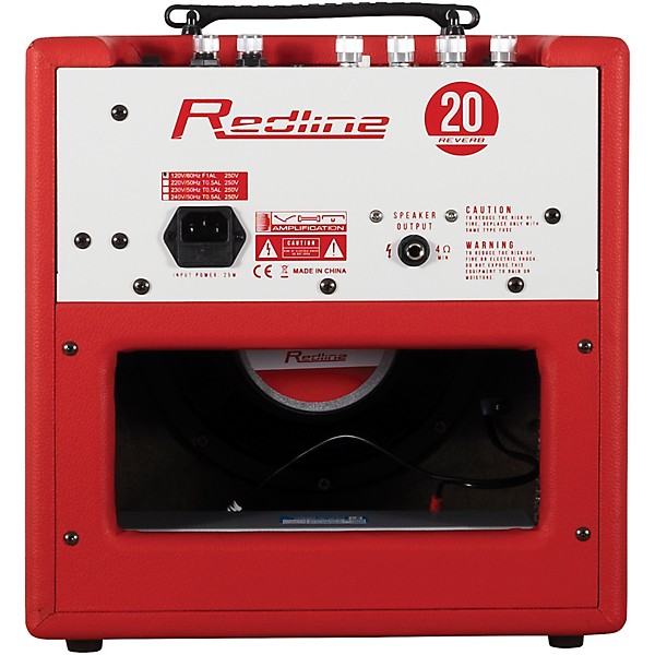 VHT RedLine 20R 1x8 Guitar Combo Amplifier Red