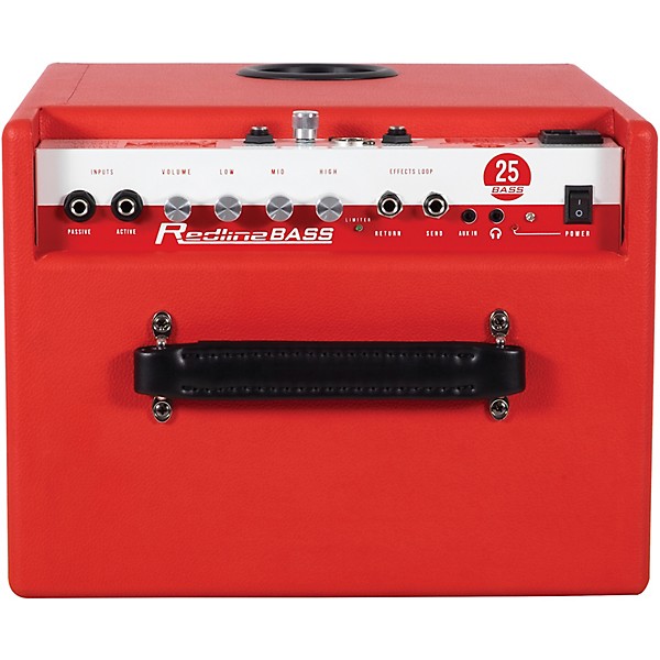 Open Box VHT RedLine 25B 25W 1x10 Bass Combo Amplifier Level 1 Red