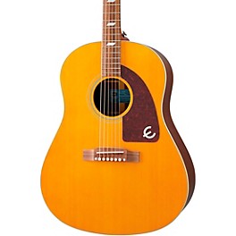 Epiphone Masterbilt Texan Acoustic-Electric ... Epiphone Masterbilt Texan Acoustic-Electric Guitar Antique Natural Aged Gloss