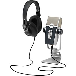 Open Box AKG Podcaster Essentials With Lyra USB Microphone and K371 Headphones Level 1