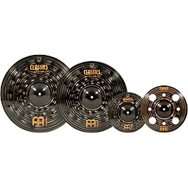 MEINL Classics Custom Dark Crash and Effects Cymbal Pack With Free Trash Splash