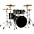 DW 4-Piece Performance Series Shell Pack Cherry Stain Lacquer DW 4-Piece Performance Series Shell Pack Pewter Sparkle