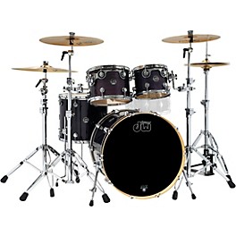 DW 4-Piece Performance Series Shell Pack Ebony Stain Lacquer DW 4-Piece Performance Series Shell Pack Ebony Stain Lacquer