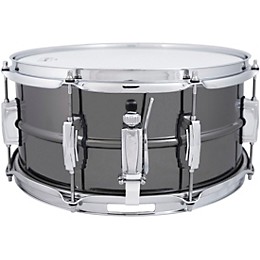 Ludwig Black Beauty 8-Lug Brass Snare Drum 14 x 6.5 in.