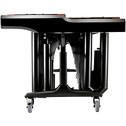 Open Box Majestic Concert Black Marimba, 5.0 Octave, Padauk Bar Level 1 5 Octave Concert Frame