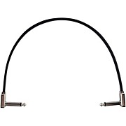 Ernie Ball Flat Patch Ribbon Cables 1 Ft. Black for sale