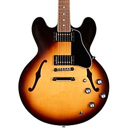 Gibson ES-335 Satin Semi-Hollow Electric Guitar Satin ... Gibson ES-335 Satin Semi-Hollow Electric Guitar Satin Vintage Burst