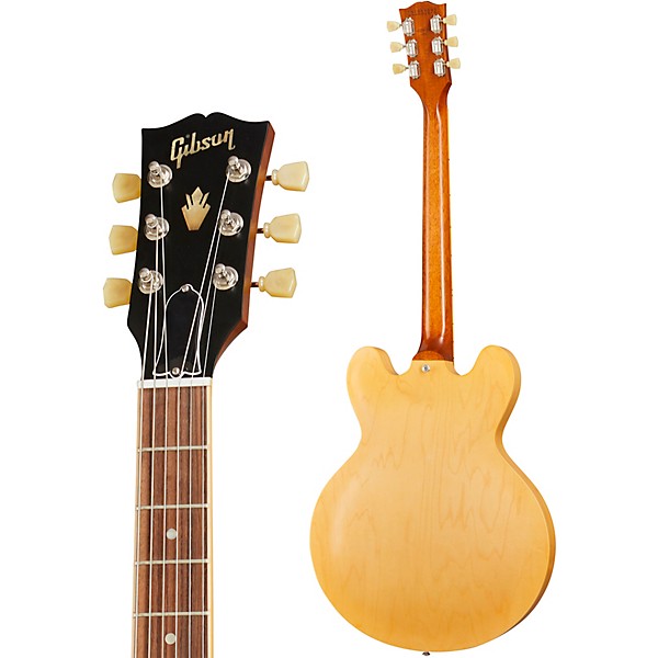 Gibson ES-335 Satin Semi-Hollow Electric Guitar - Vintage Natural