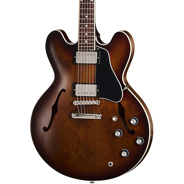 Gibson ES-335 Satin Semi-Hollow Electric Guitar Smokehouse Satin