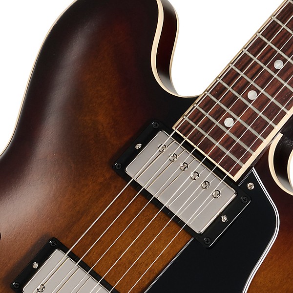 Gibson ES-335 Satin Semi-Hollow Electric Guitar Smokehouse Satin