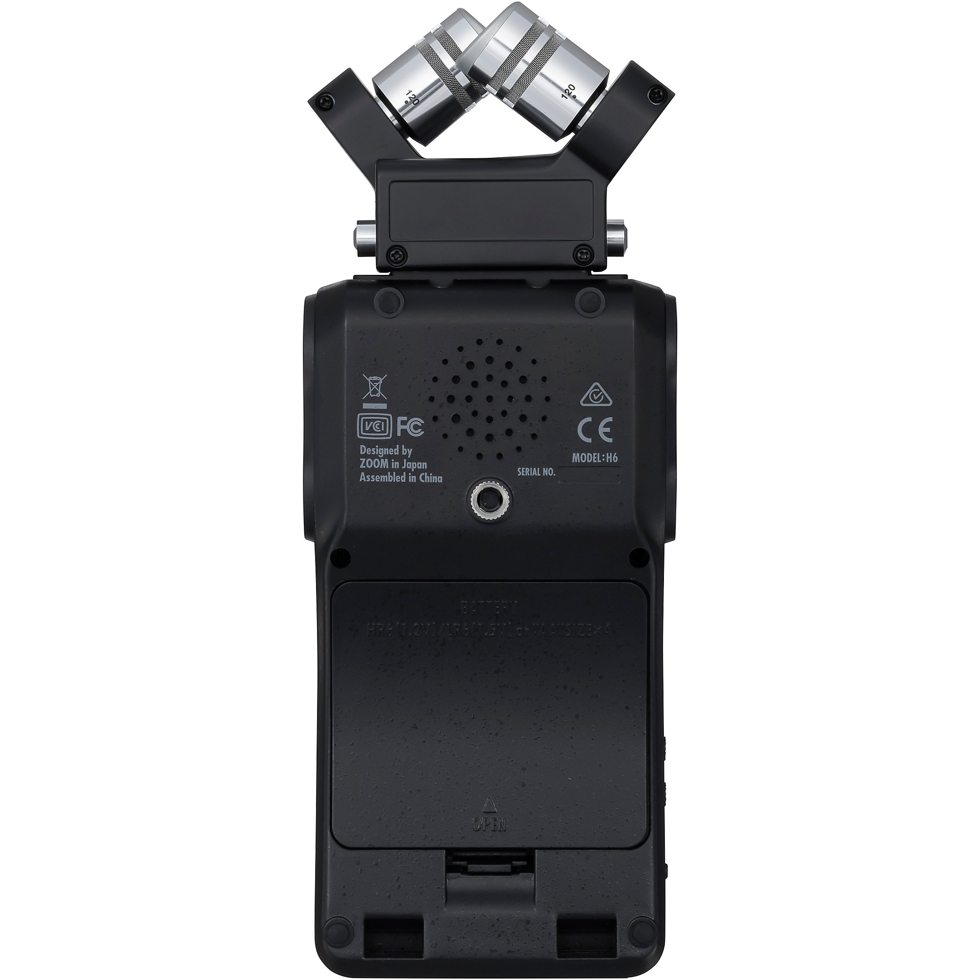 Zoom H6 All Black (2020 Version) 6-Track Portable Recorder + 64GB Accessory  Kit