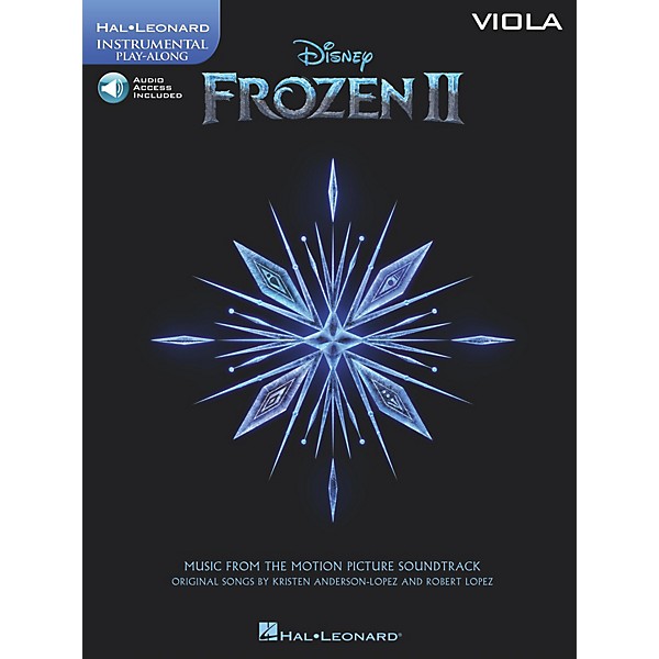 Hal Leonard Frozen II Viola Play-Along Instrumental Songbook Book/Audio Online
