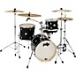 PDP by DW New Yorker 4-Piece Shell Pack With 16" Bass Drum Black Onyx Sparkle thumbnail