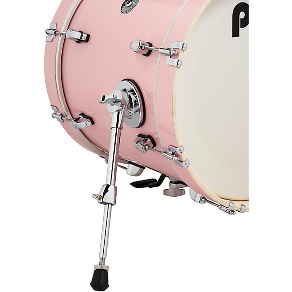 PDP by DW New Yorker 4-Piece Shell Pack With 16" Bass Drum Pale Rose Sparkle