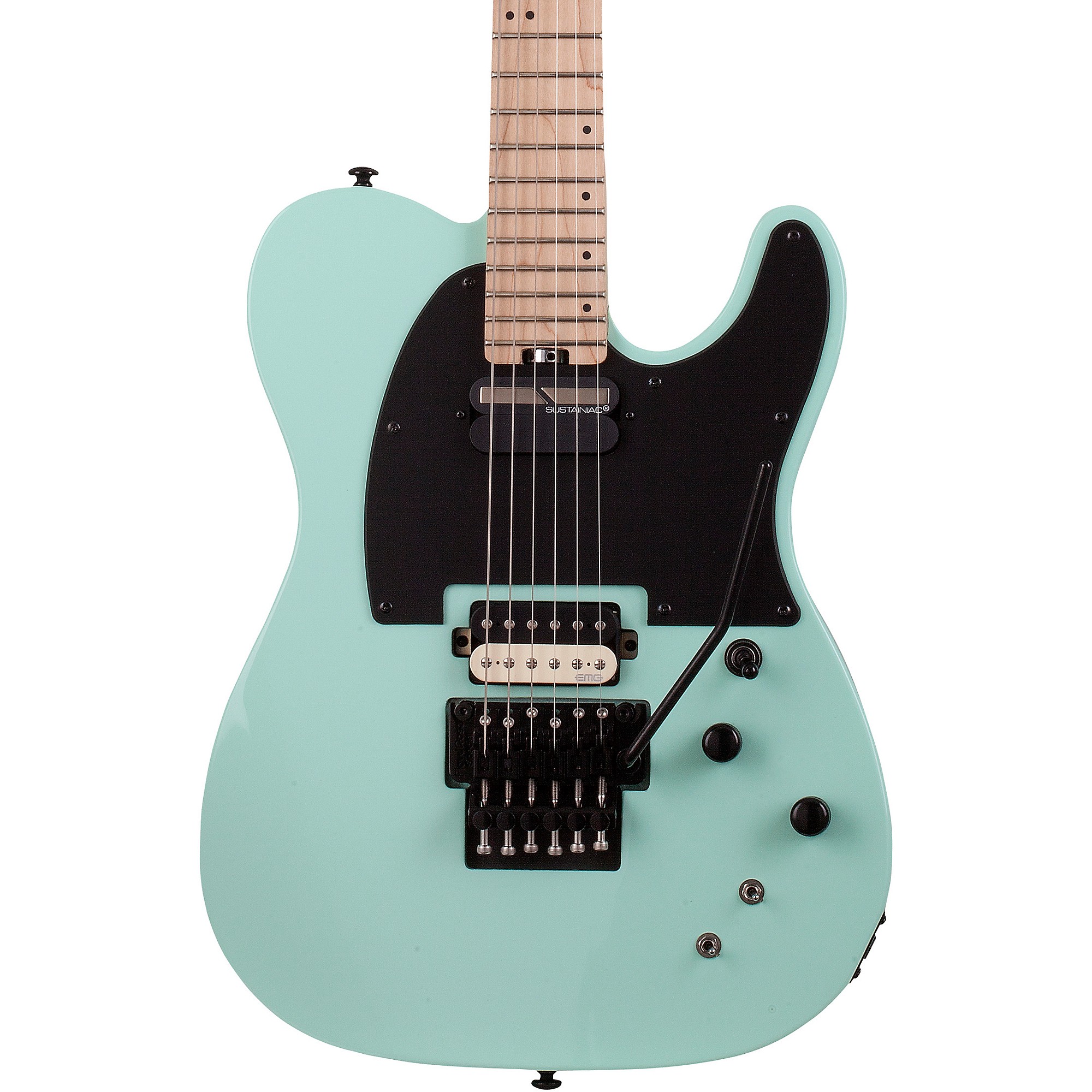 Schecter Guitar Research SVSS PT-FR-S Electric Guitar Sea Foam Green Black  Pickguard | Guitar Center