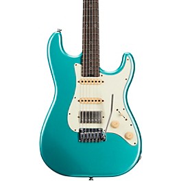 Schecter Guitar Research Nick Johnston USA Traditional HSS Nitro Finish Teal Green Metallic Mint Green Pickguard Teal Gree...