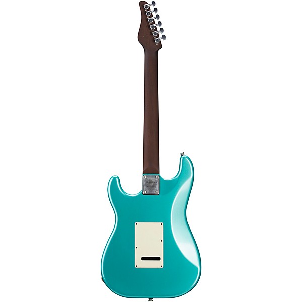 Schecter Guitar Research Nick Johnston USA Traditional HSS Nitro Finish Teal Green Metallic Mint Green Pickguard Teal Gree...