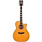 D'Angelico Premier Series Gramercy Single-Cutaway Grand Auditorium Acoustic-Electric Guitar Vintage Natural