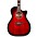 D'Ang... D'Angelico Premier Series Gramercy Single-Cutaway Grand Auditorium Acoustic-Electric Guitar Trans Black Cherry Burst