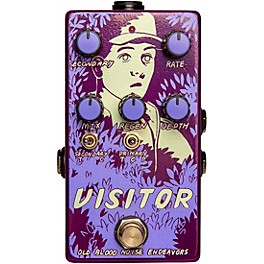 Open Box Old Blood Noise Endeavors Visitor Parallel Multi-Modulator Effects Pedal Level 1 Purple