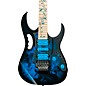 Open Box Ibanez JEM77P Steve Vai Signature JEM Premium Series Electric Guitar Level 1 Blue Floral Pattern thumbnail