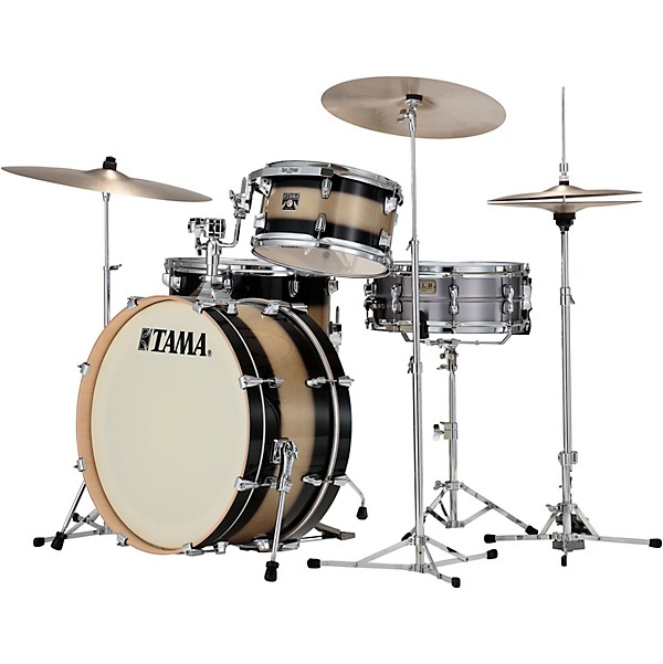TAMA Superstar Classic Maple Neo-Mod 3-Piece Shell Pack with 22 in. Bass Drum Mod Gold Duco