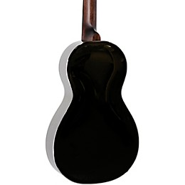 Recording King RM-993 Metal Body Parlor Resonator Guitar Black Nickel