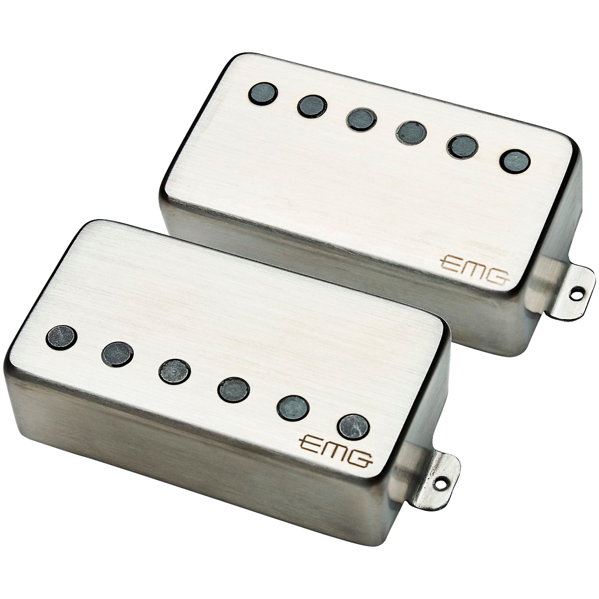 EMG　Brushed　Mode　57/66　Center　TW　Pickup　Dual　Set　Chrome　Guitar