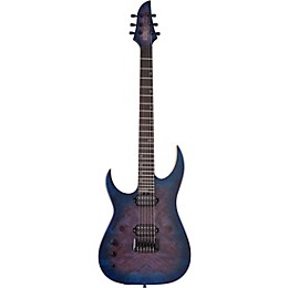 Schecter Guitar Research Keith Merrow KM-6 MK-III Artist Left-Handed Electric Guitar Blue Crimson